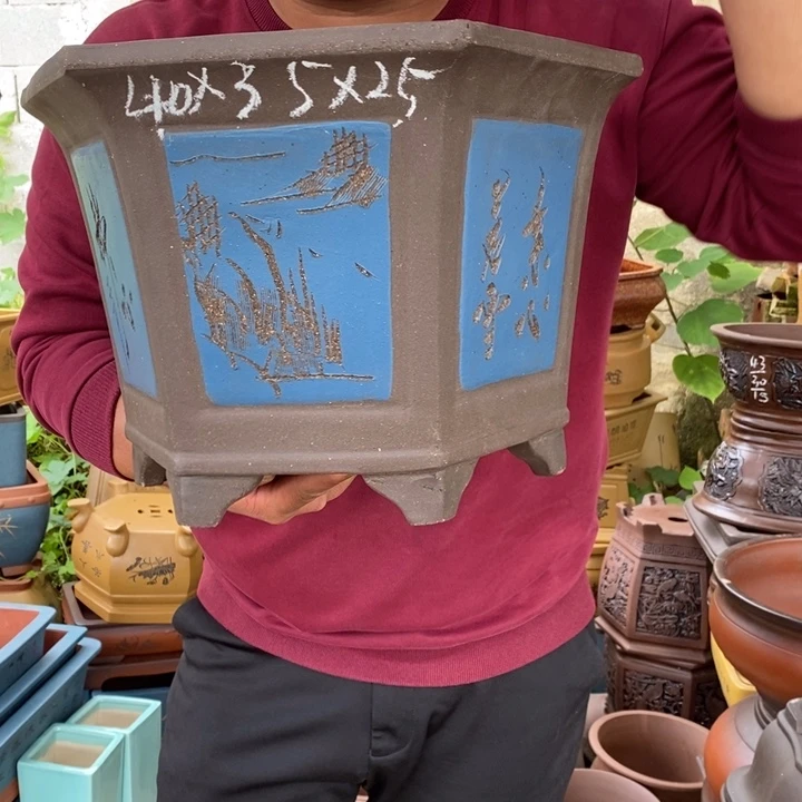 紫砂花盆没有什么不可以的事情