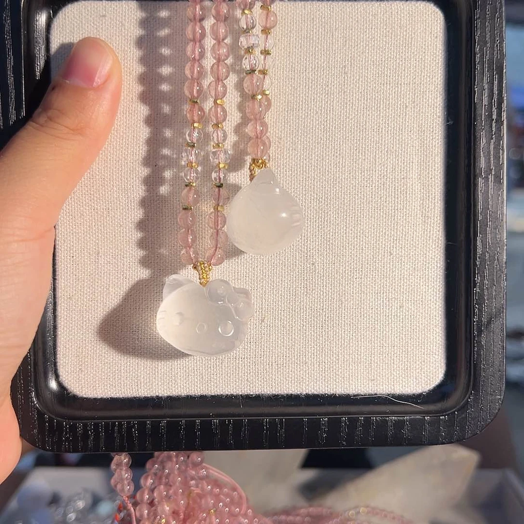 水晶手链未镶嵌多样性发一