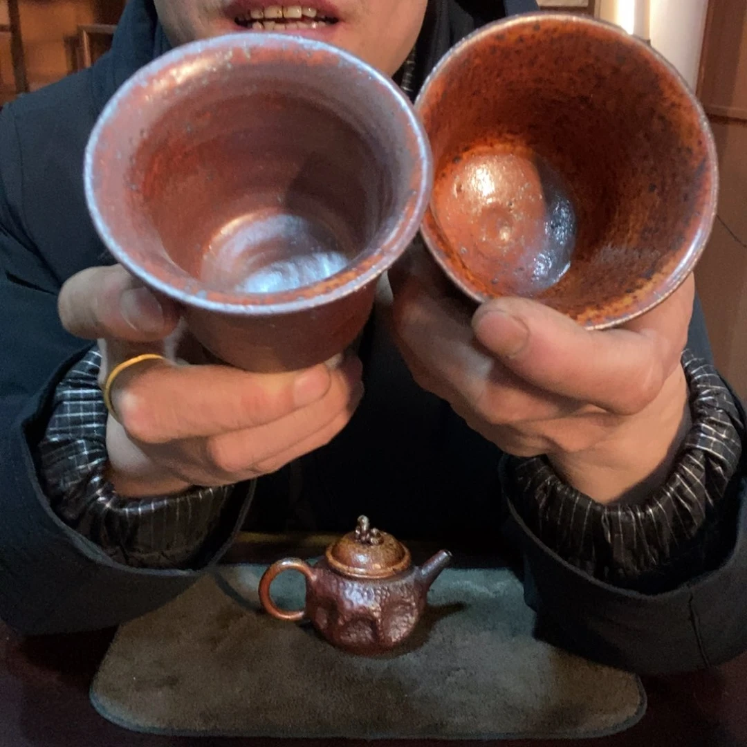 紫砂柴烧紫砂紫砂茶具