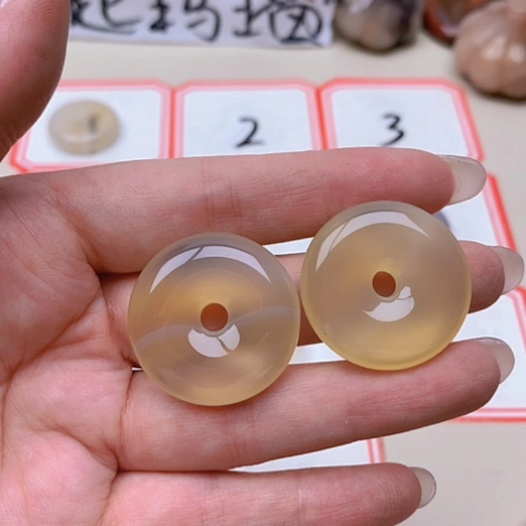 【闪购商品】未镶嵌玛瑙/玉髓珠宝半成品琳*