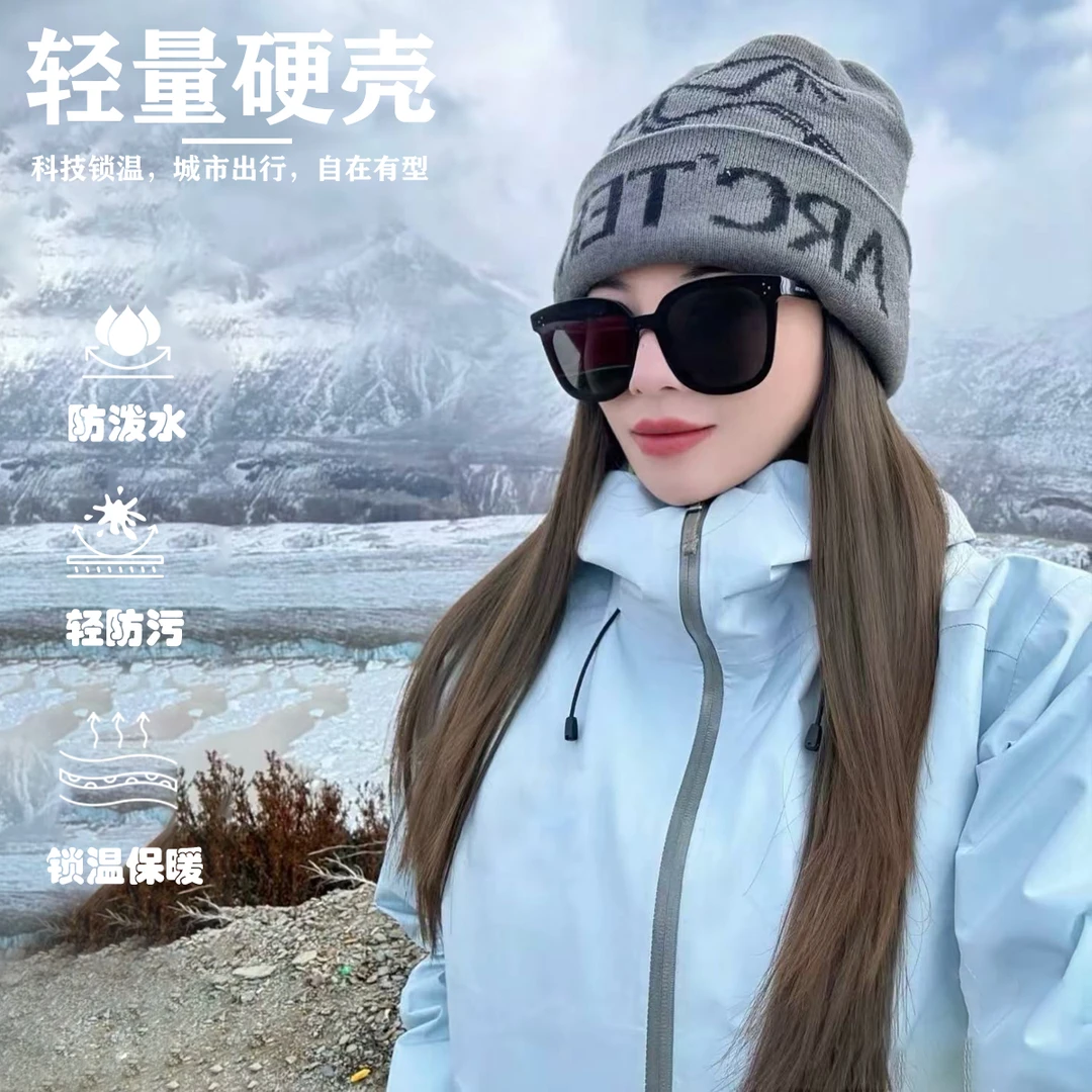 LT防水防风透气冲锋衣 男女同款运动首选户外连帽修身