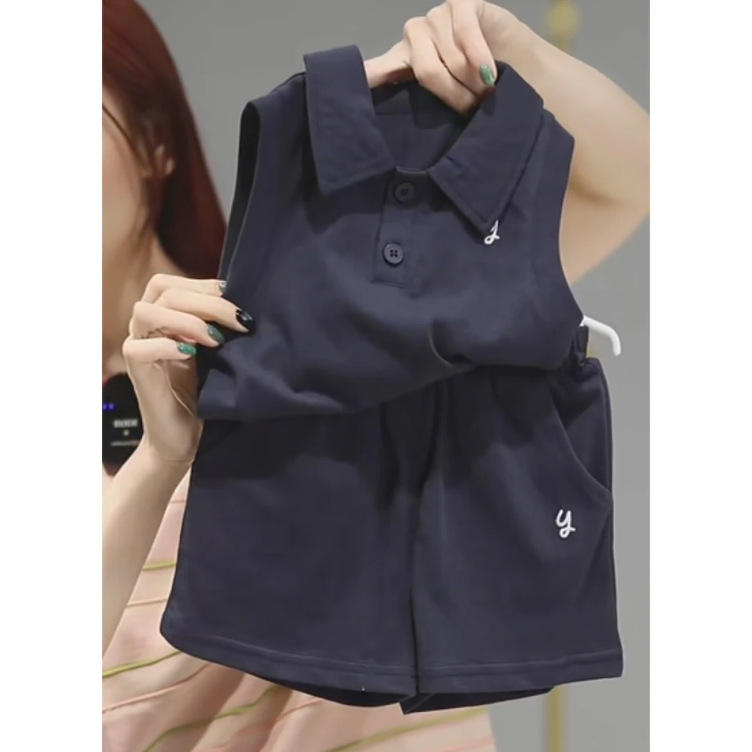 【雪花纱刺绣套装 小乐妈咪】婴儿两件套夏装女宝宝套装公主E2