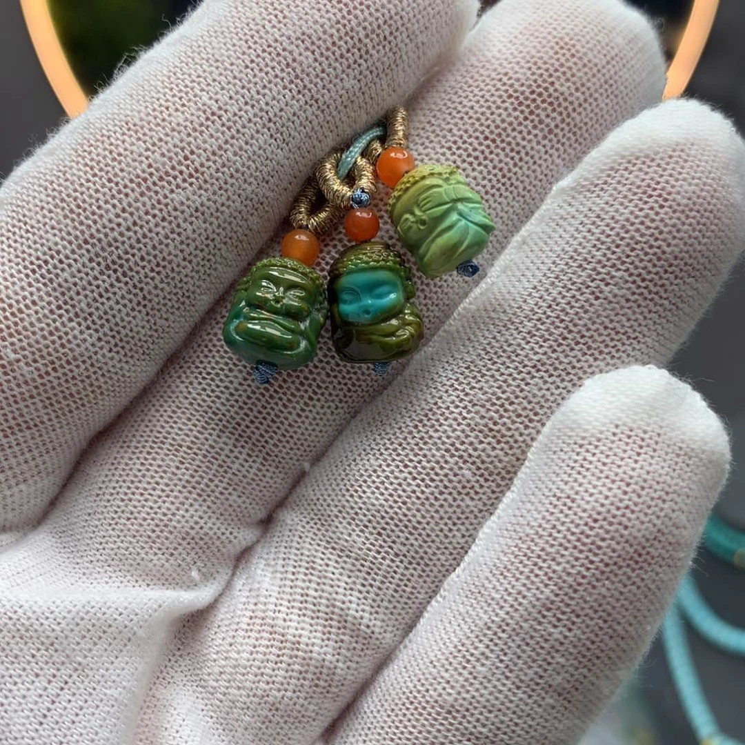 绿松石挂件未镶嵌