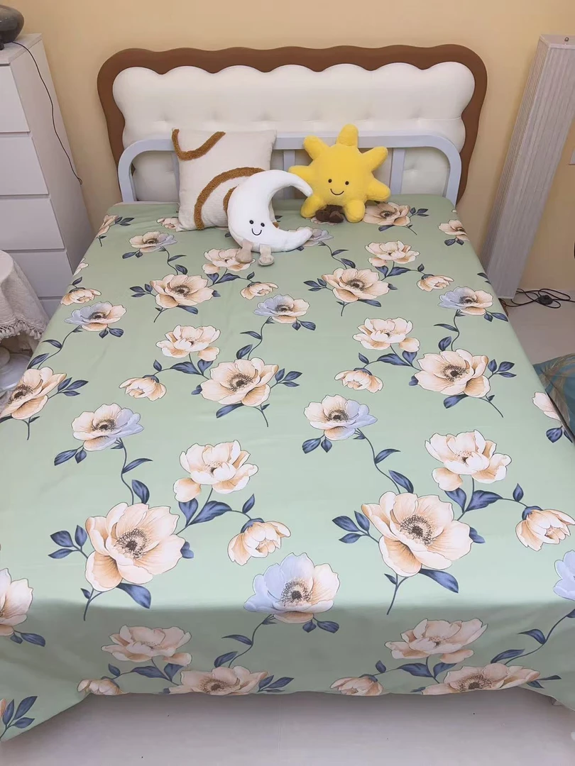 亲肤柔软床单210*230cm-花开富贵