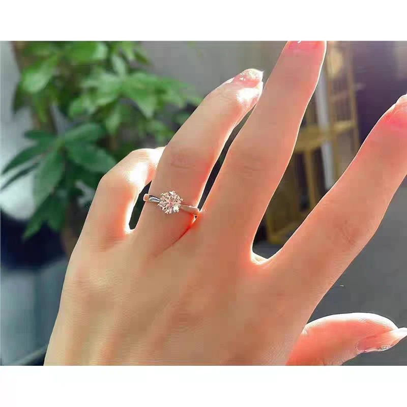 《圆圆定制》周家经典六爪1.0ct