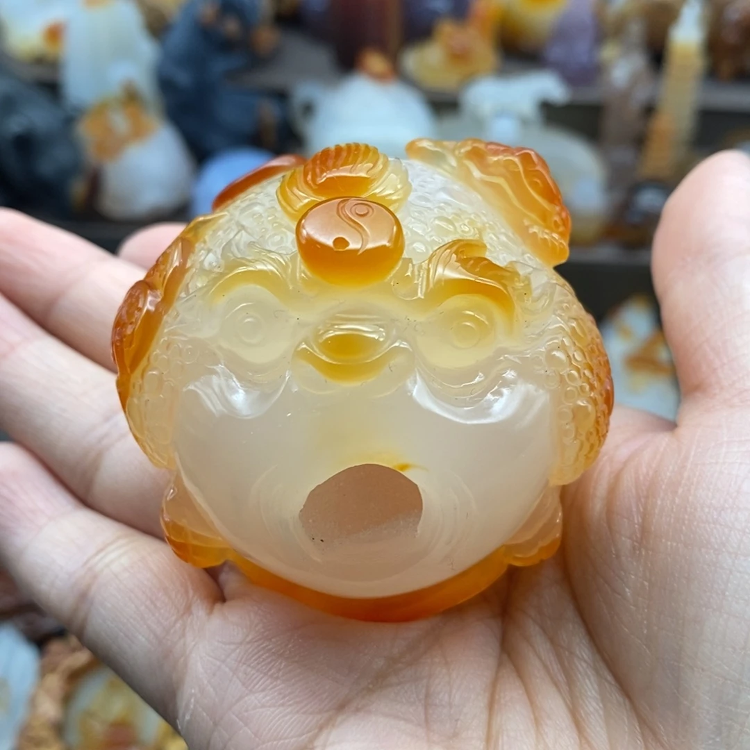 玛瑙/玉髓吊坠(不含链)未镶嵌