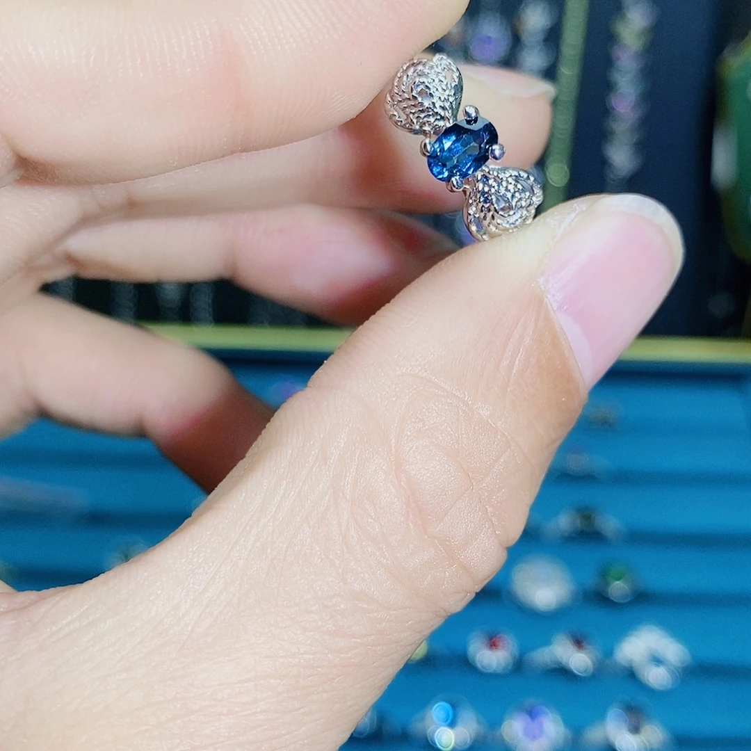 紫晶珠宝半成品银S925镶嵌