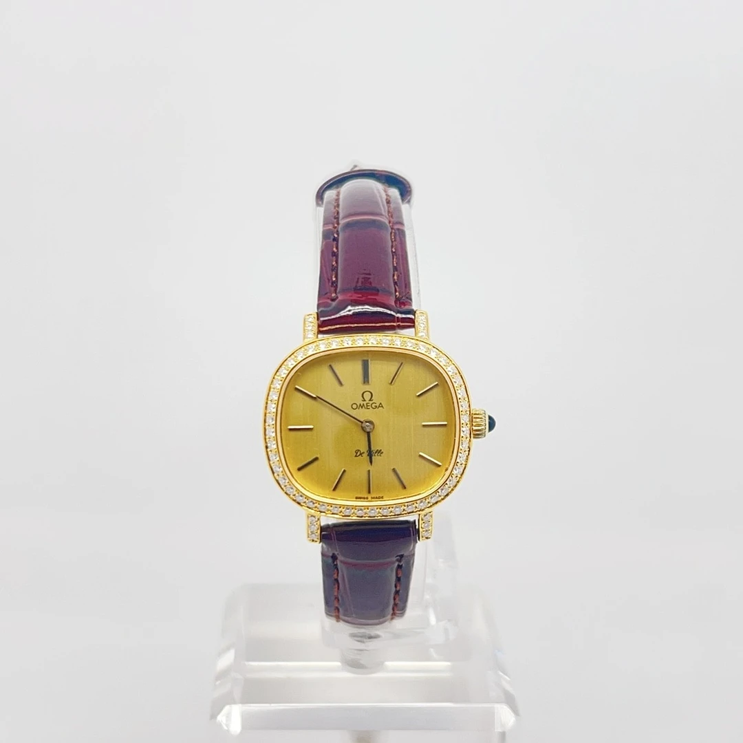 95新 Omega/欧米茄 手动机械表后钻26*23mm/公价32999/wh8883