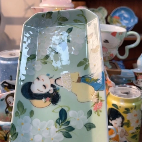 炉景德镇釉下手绘陶瓷