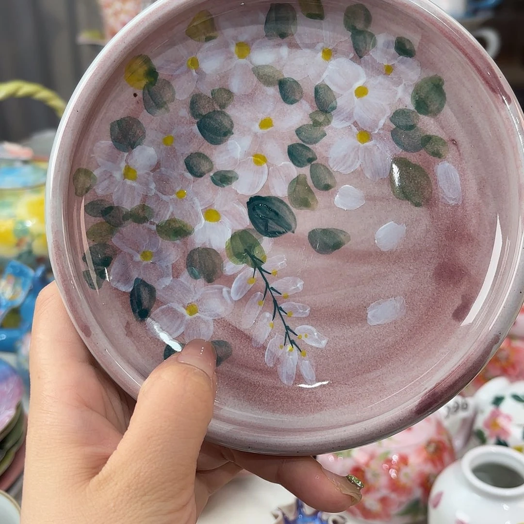 景德镇手绘高温釉下彩陶瓷茶具