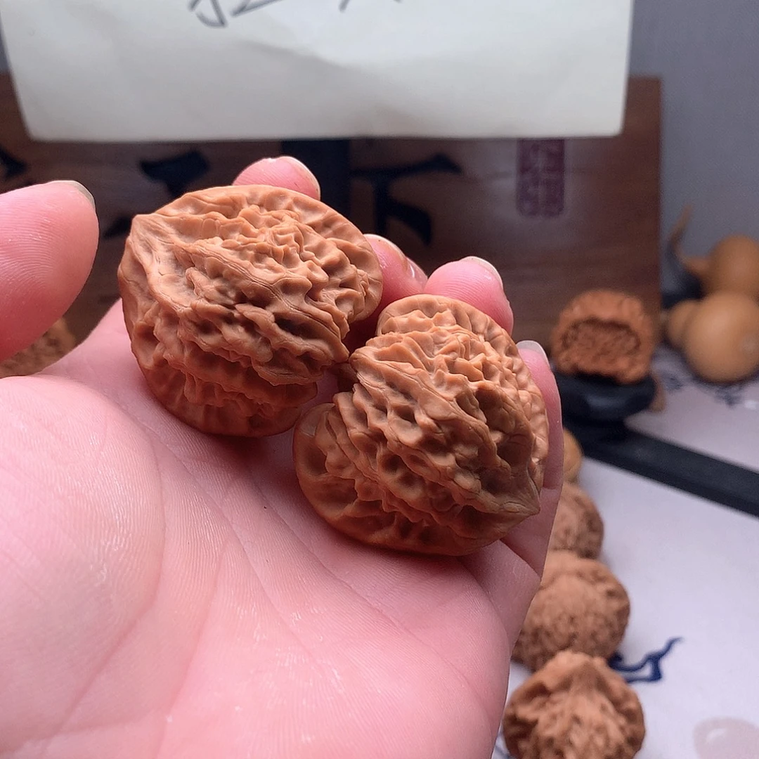 詹***詹吊坠桃核山地果龙门涧尺寸43