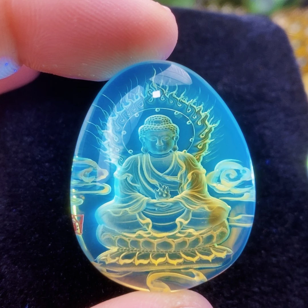 【闪购商品】未镶嵌吊坠(不含链)蓝珀