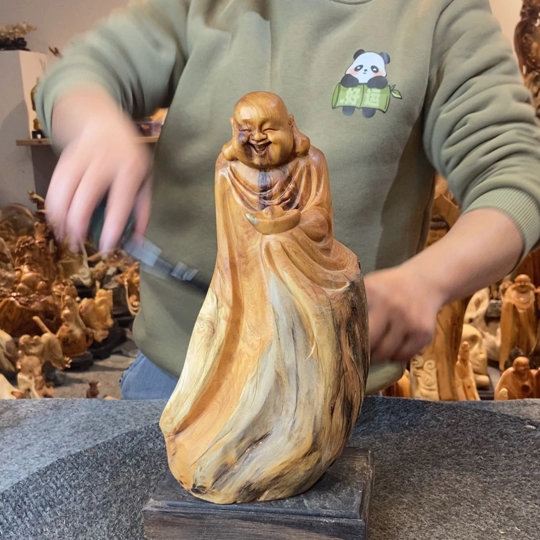 柏木（崖柏）太行崖柏根雕摆件