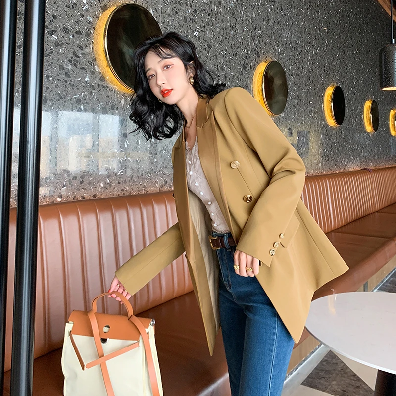 气质款西装外套女2024年春季新款休闲显瘦韩版西服