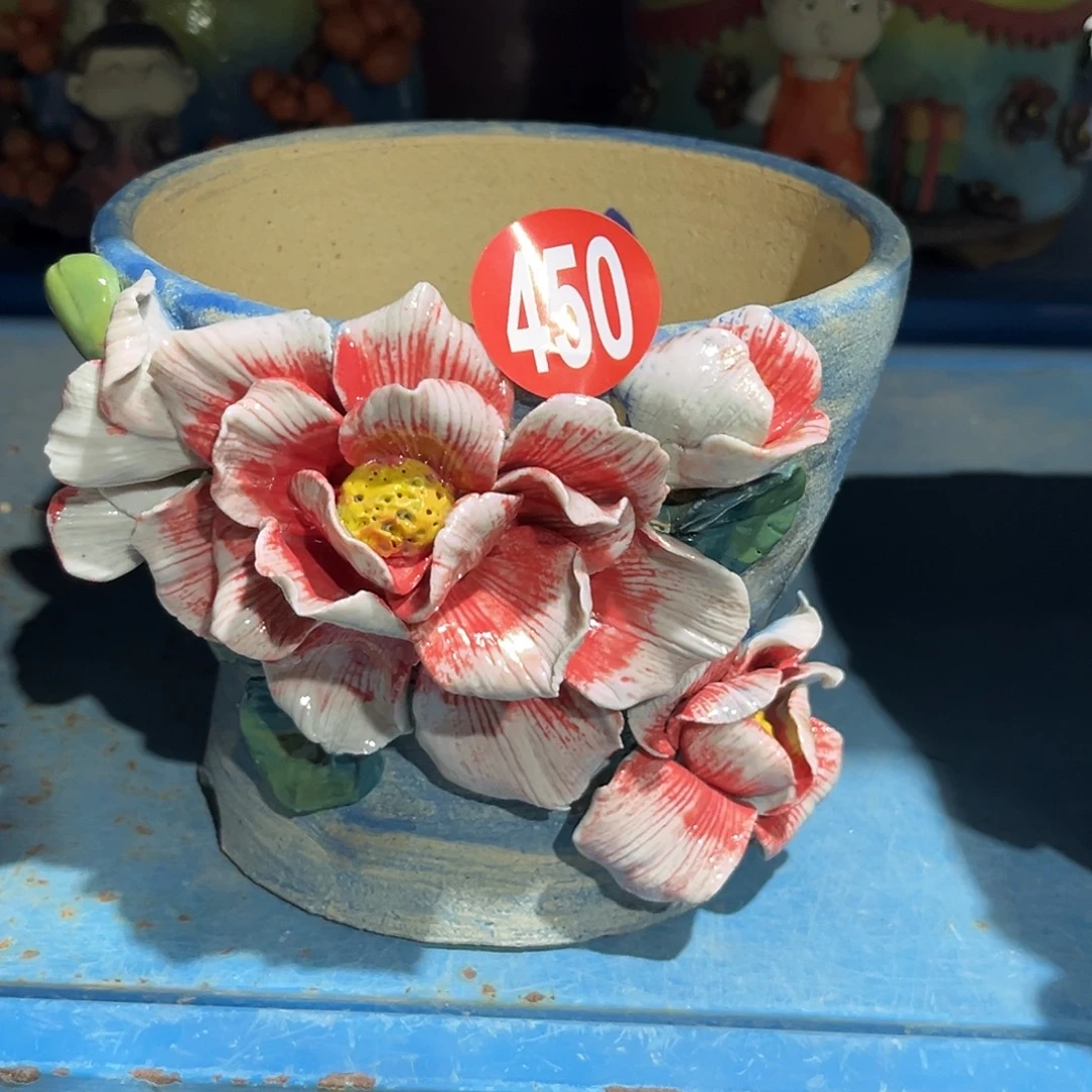 450号陶然花器多肉植物手工花器