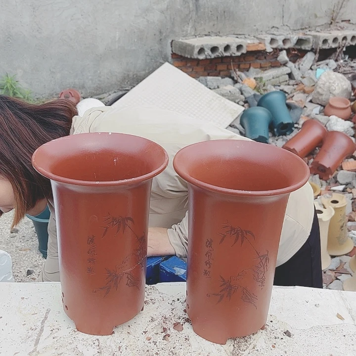 宜兴紫砂精品花盆