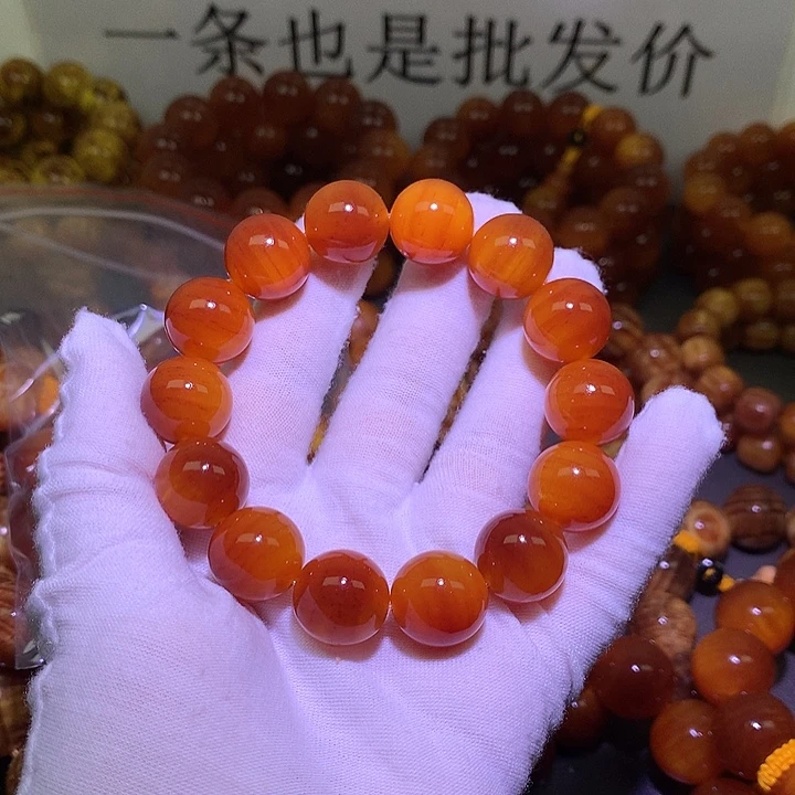 松木（琥珀木）手串/手链1.6 包浆高货