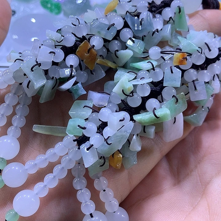 翡翠未镶嵌颈饰天然翡翠A货车挂多样性发货发其一