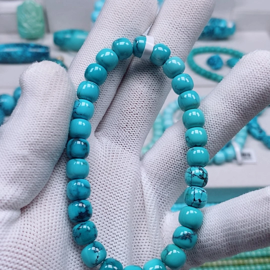 绿松石未镶嵌手串