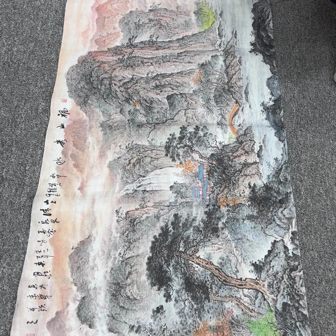 国画卖字画的小老板