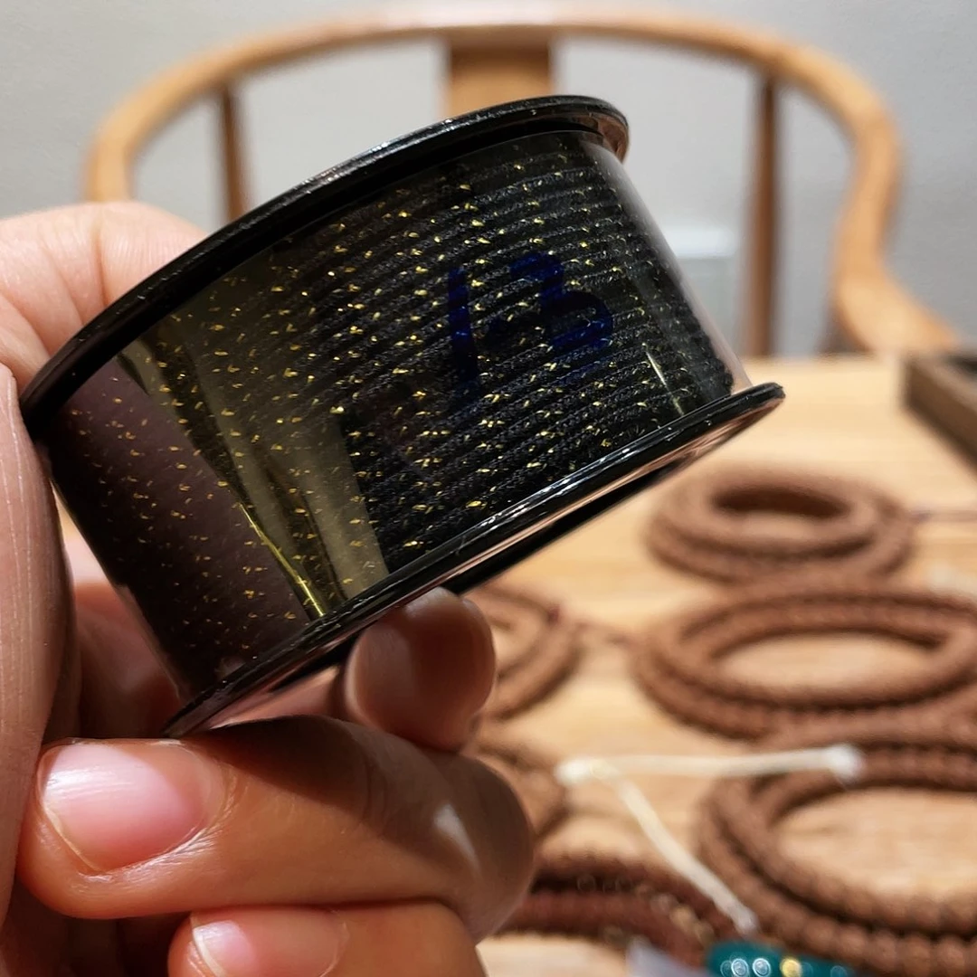 金刚菩提吊坠黑金线1.3mm 可烧。