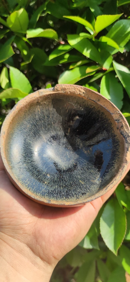 古朴老气建窑杯子