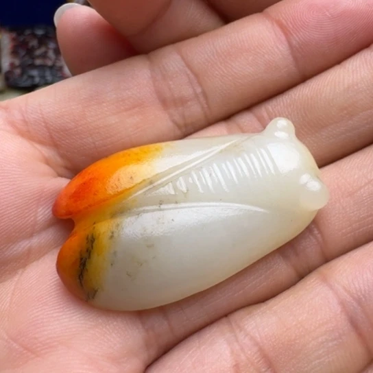 和田玉挂件未镶嵌一**雨