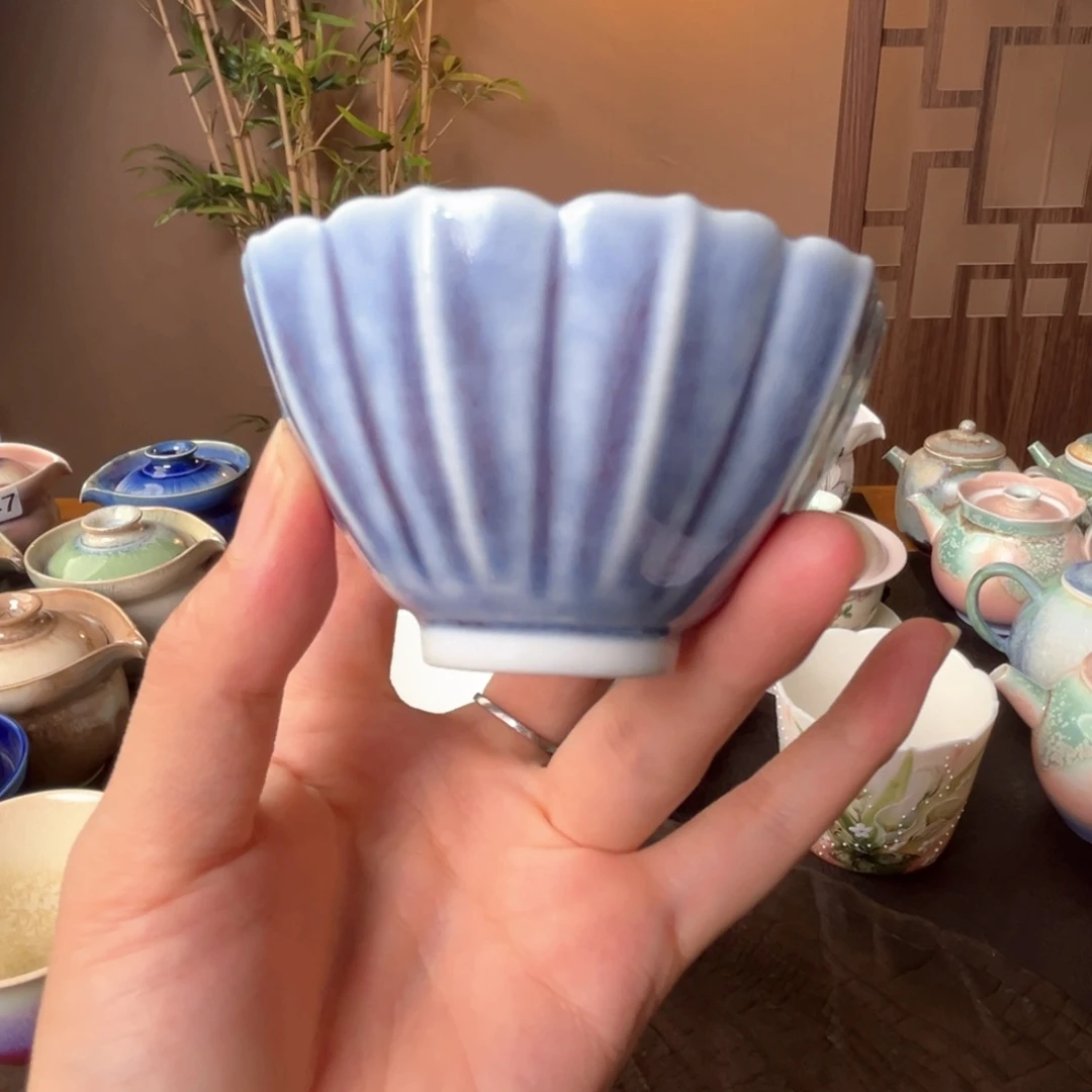 杯景德镇纯手工柴烧茶器