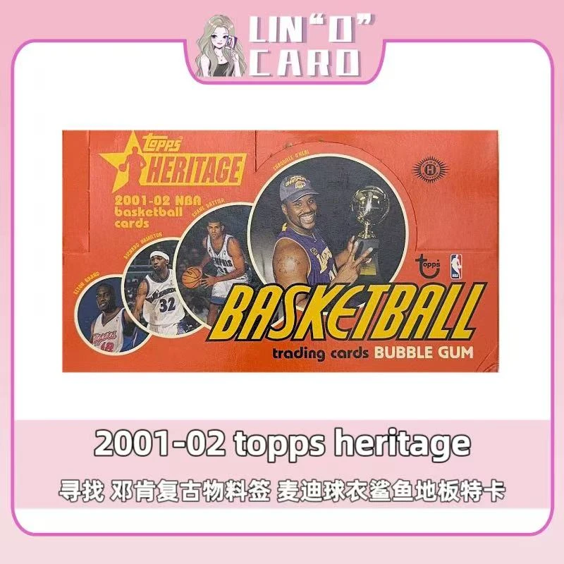 单包 2000-01 Topps Heritage 寻找邓肯物料签字 球星卡盲盒