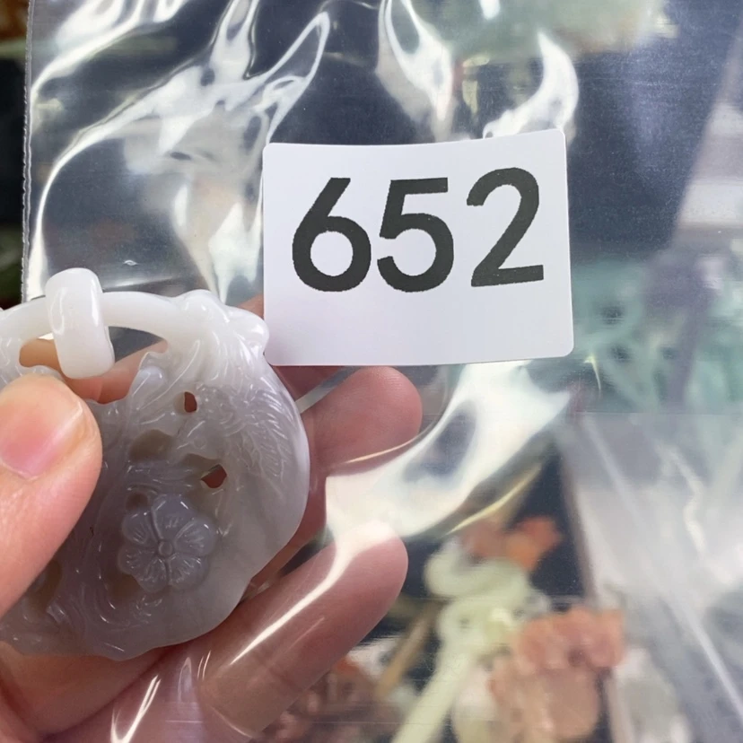 【闪购商品】岫玉发饰未镶嵌霖*