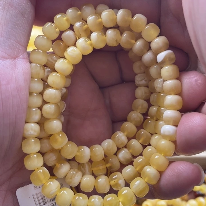 蜜蜡手串未镶嵌手串