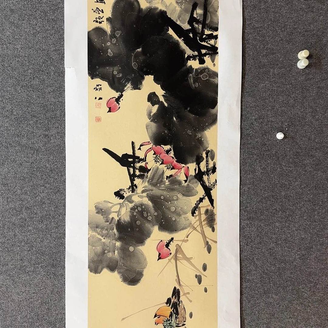 国画邢坤老师手绘作品