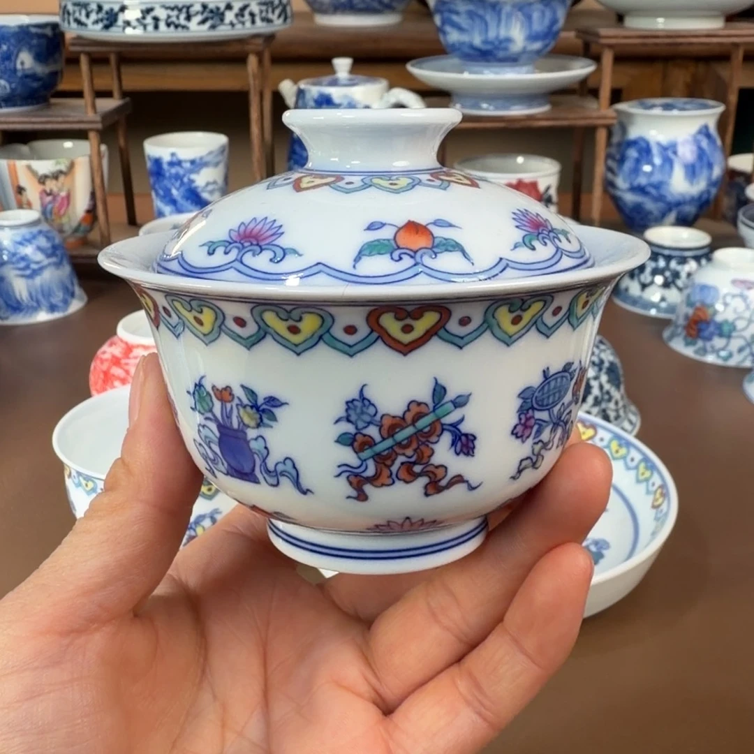景德镇陶瓷手工手绘