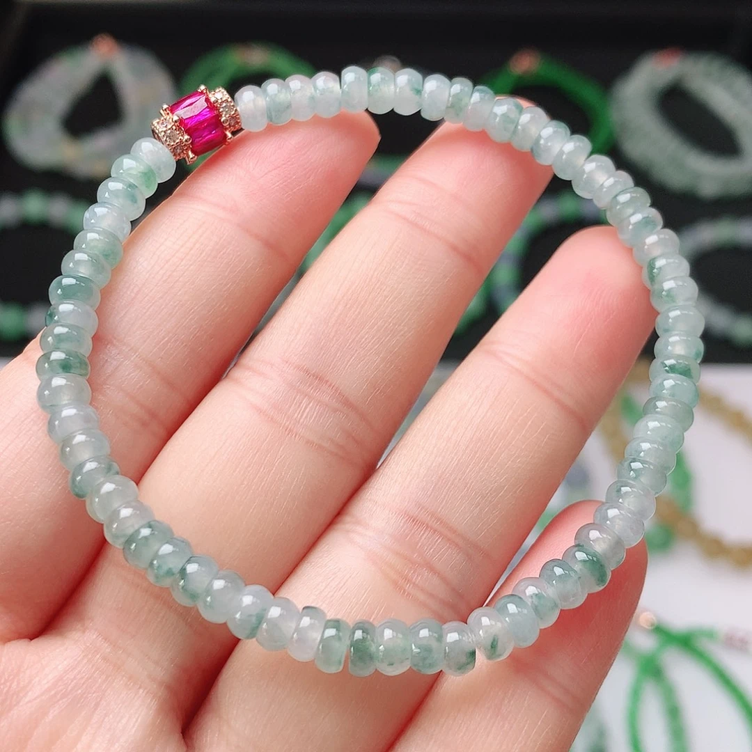 翡翠未镶嵌手链翡翠