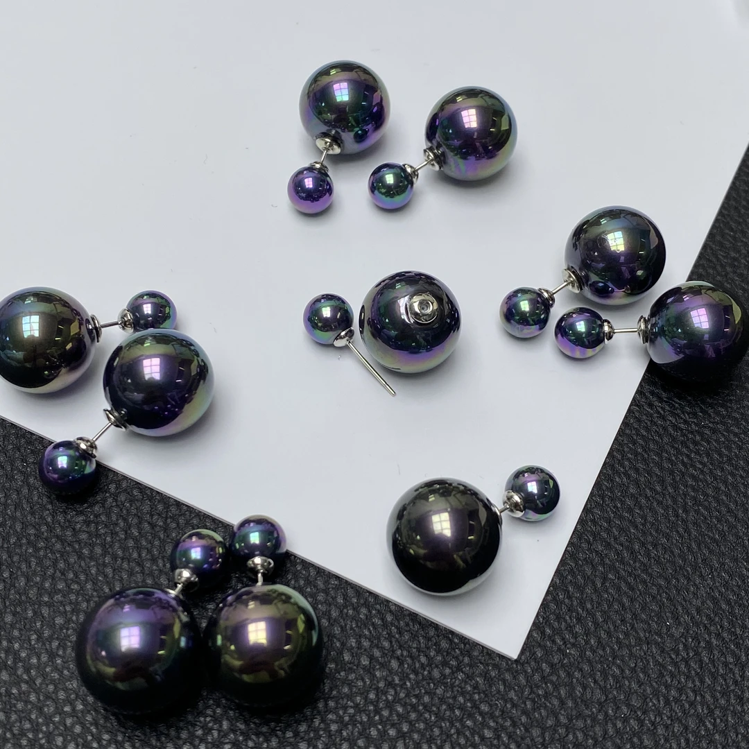 「戴琴珠宝」DQ23-贝珠16mm左右耳饰(多样性发其一)