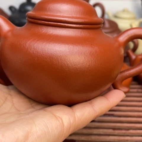 紫砂茶壶老**途紫砂壶全手工