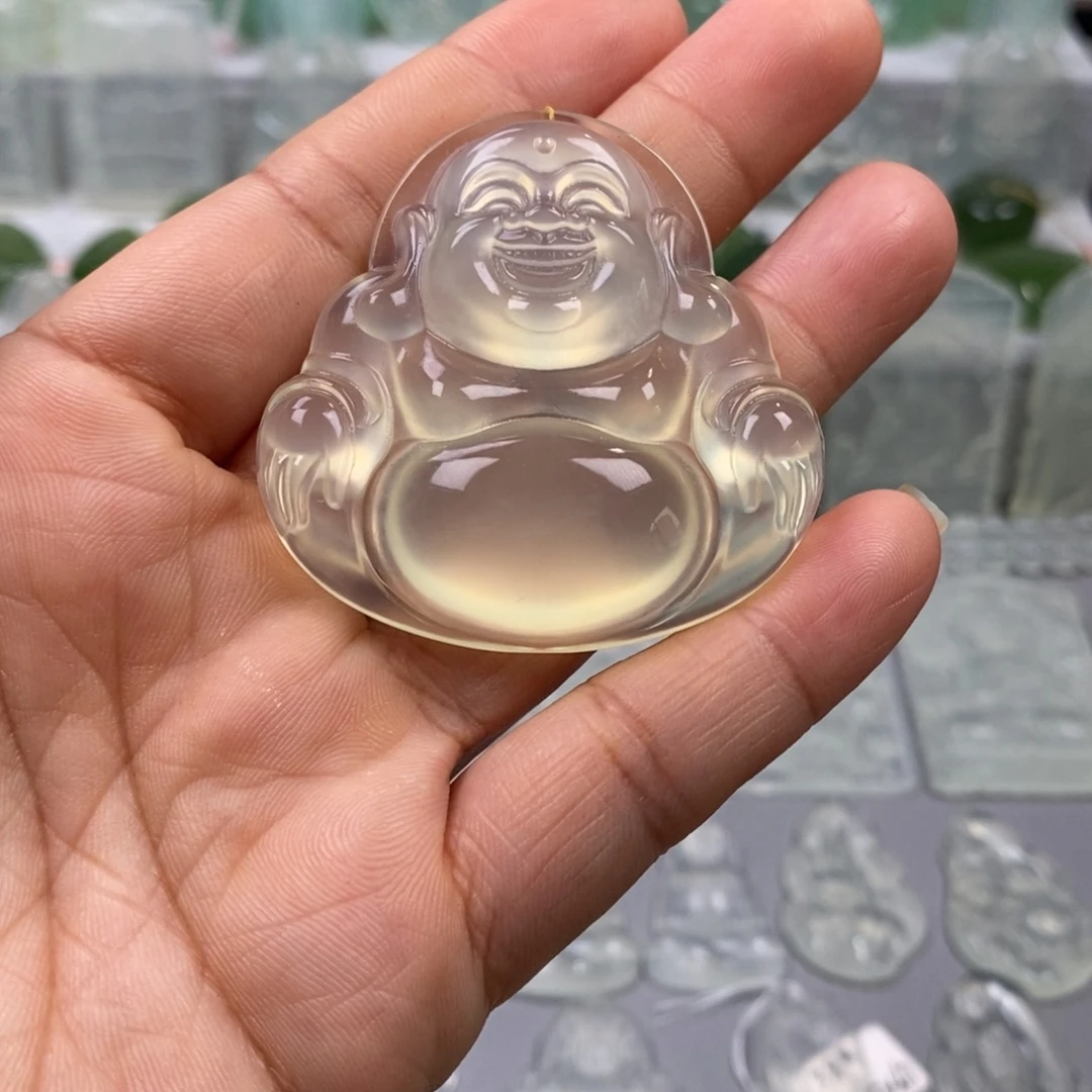 未镶嵌蛇纹石玉颈饰