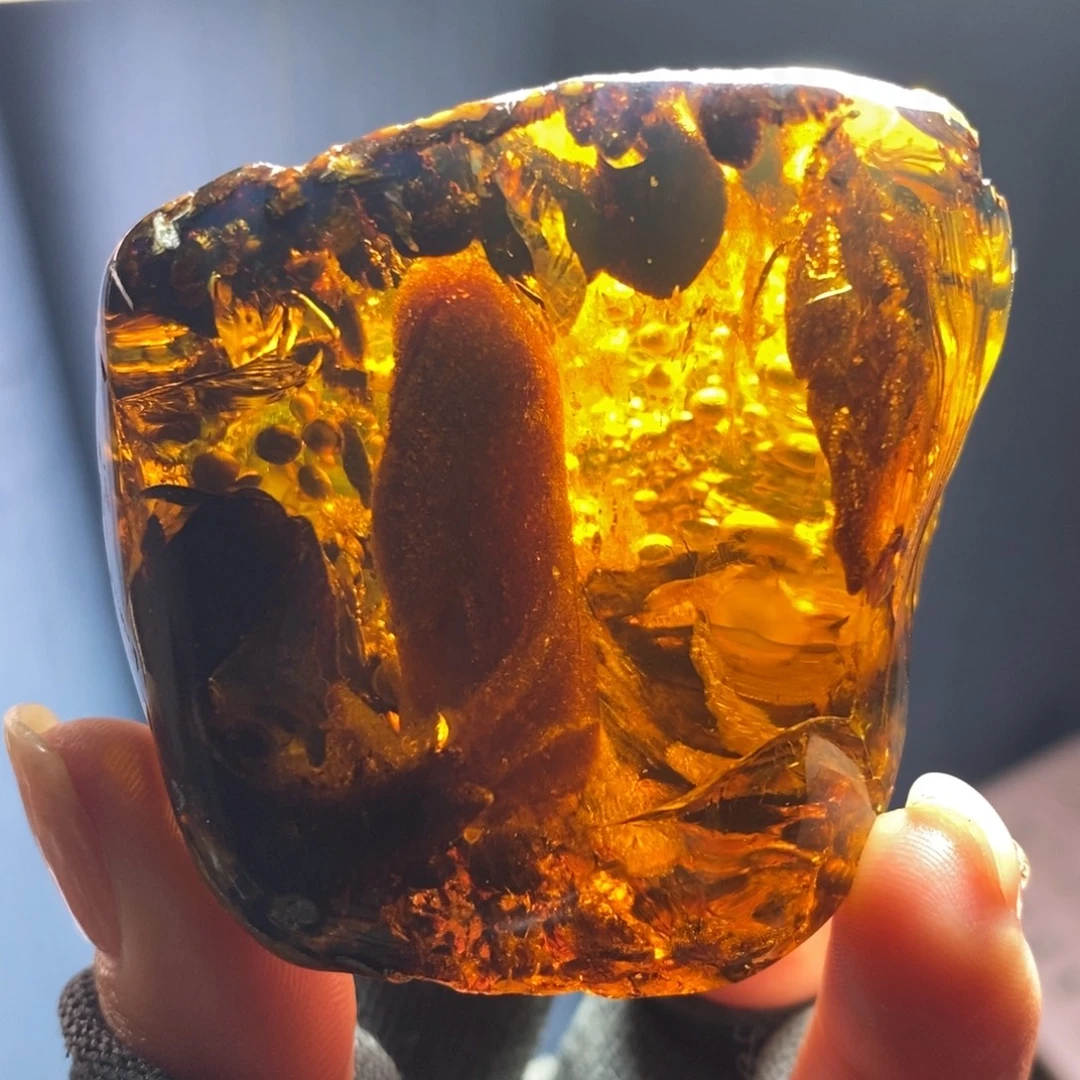 琥珀未镶嵌裸石珀