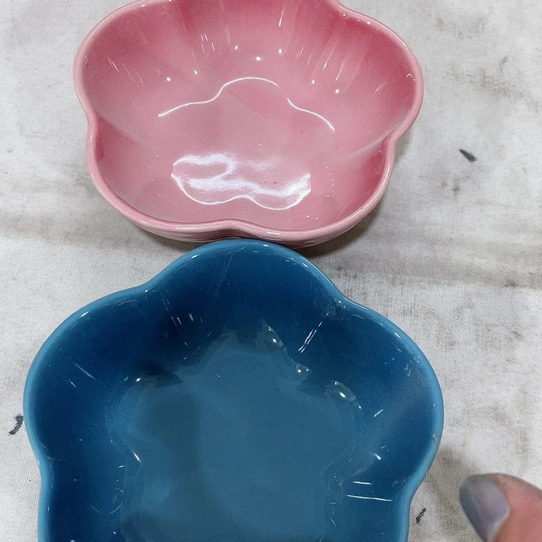 瓷片微瑕陶瓷餐具2个装