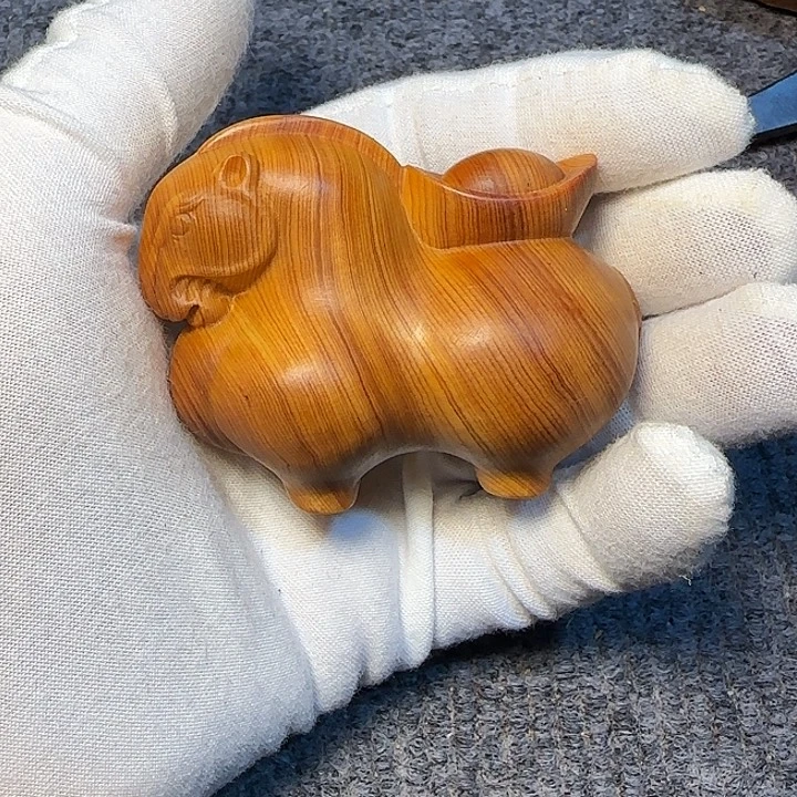 柏木（崖柏）全陈化老料把件