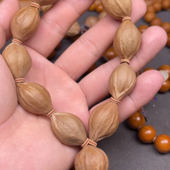 手串/手链橄榄核18-28四花素串