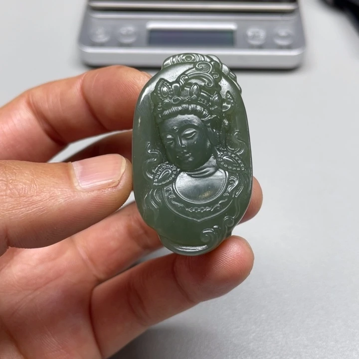 和田玉吊坠(不含链)未镶嵌用****8