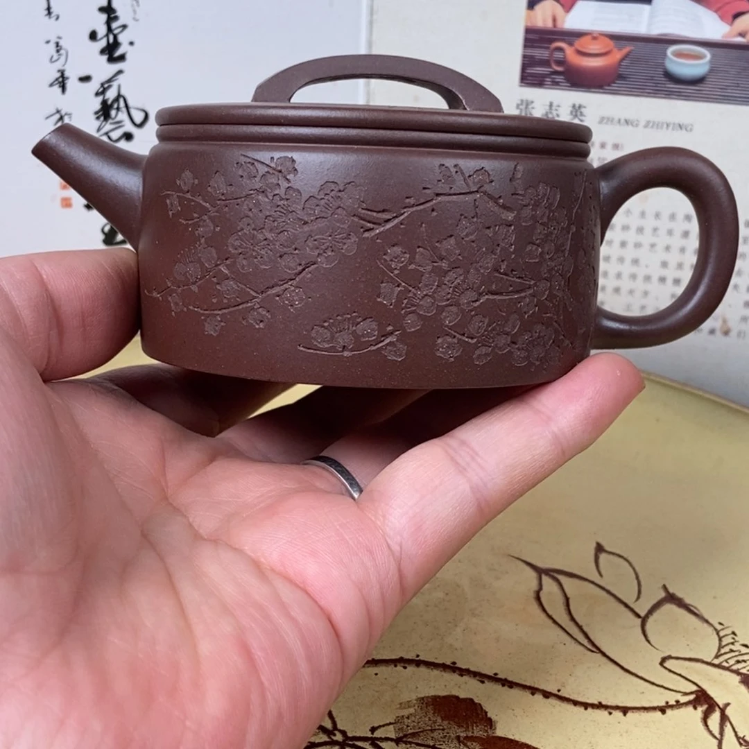 紫砂茶壶全手200 容量宜兴紫砂壶