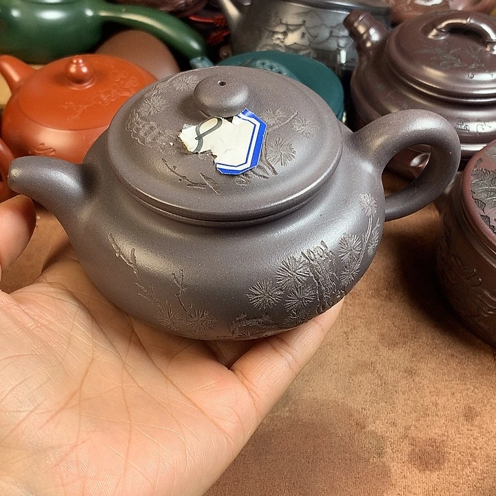 大***秦茶壶紫砂紫砂微瑕微瑕微瑕微瑕