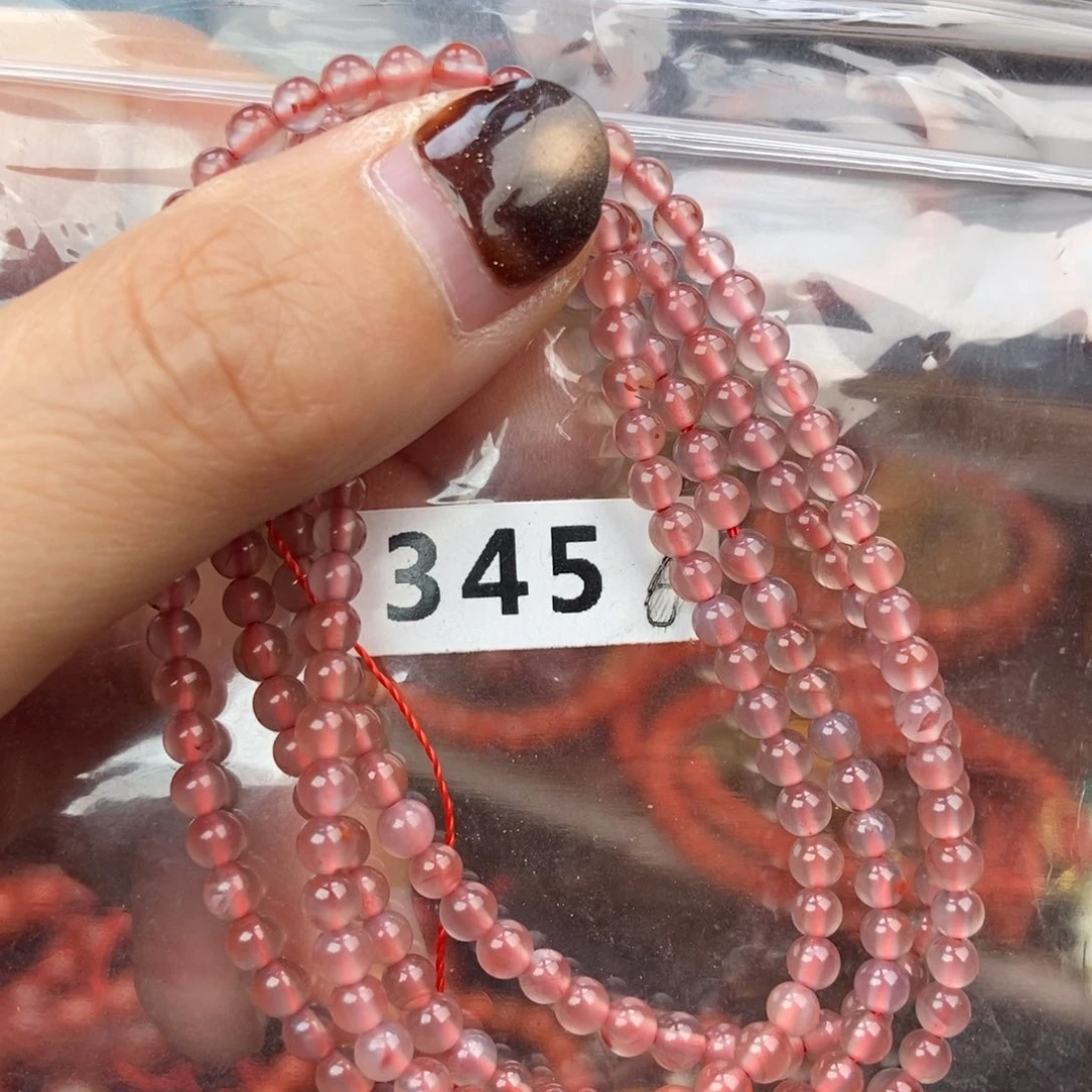 南红玛瑙未镶嵌手链