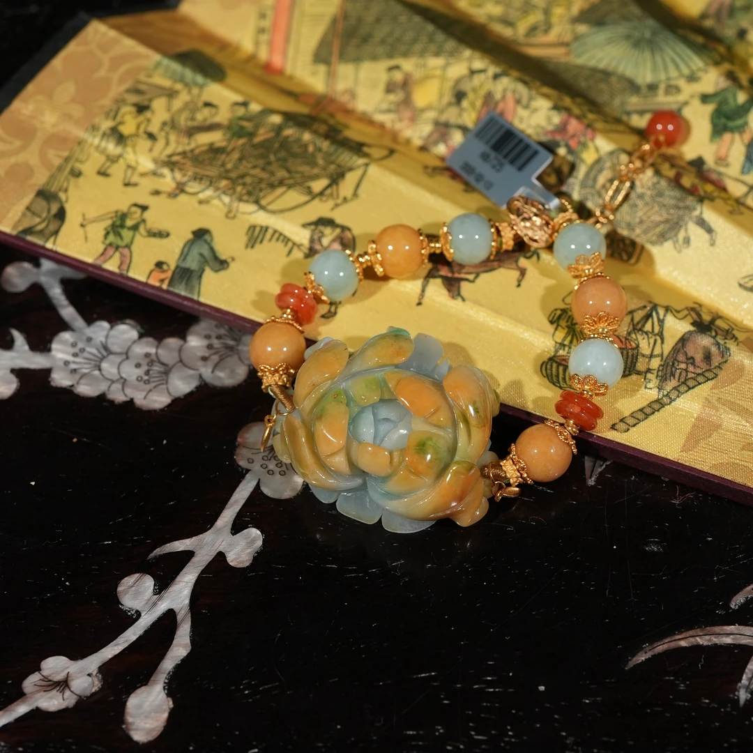 2.13香港王老板-翡翠手链手串kb725