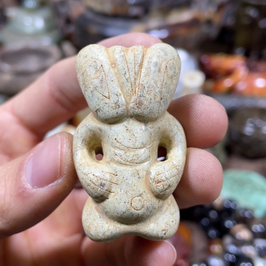 和田玉吊坠(不含链)未镶嵌