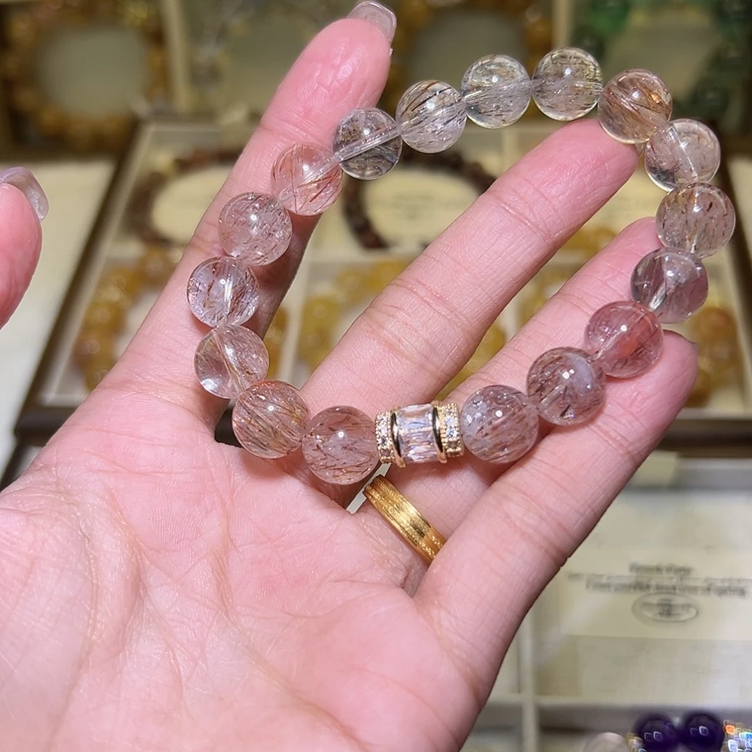 水晶手链未镶嵌小***?48小时鉴赏