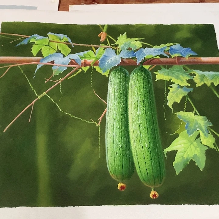 油画50*60手绘油画