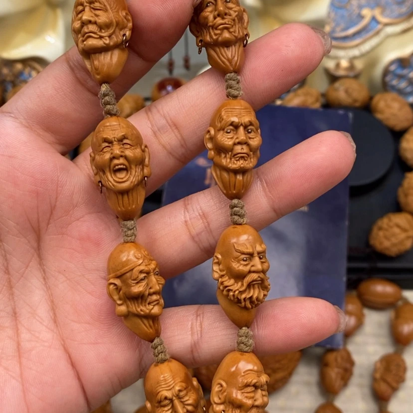 【闪购商品】橄榄核吊坠橄榄手工雕刻工艺